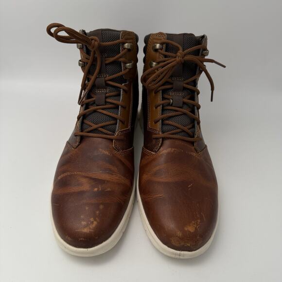 Timberland Graydon Brown Leather Chukka Sneaker Boot HoverLite Lace Up Men’s 9 main image 8